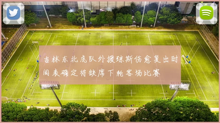 吉林东北虎队外援琼斯伤愈复出时间表确定将缺席下轮客场比赛
